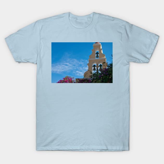 Paleokastritsa Monastery, Corfu, Greece T-Shirt by Violaman